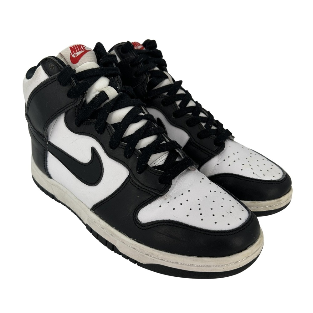 Nike Dunk High Panda Shoes Womens Size 8.5 Black White Sneakers DD1869-103
